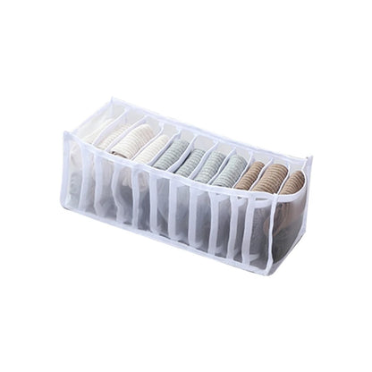 Foldable Underwear & Bra Organizer – Wardrobe Drawer Storage Box for Bedroom Closet